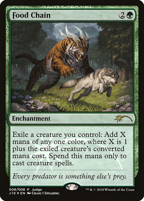 Food Chain, Judge Gift Cards 2018 #8