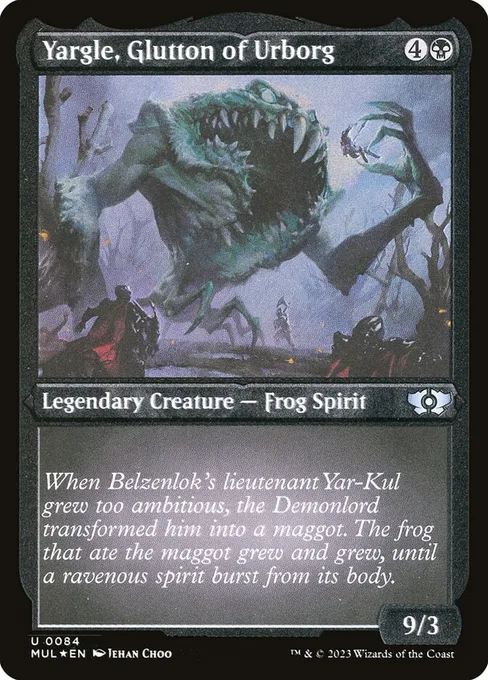 Yargle, Glutton of Urborg, Multiverse Legends #84