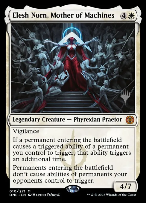 Elesh Norn, Mother of Machines, Phyrexia: All Will Be One Promos #10p