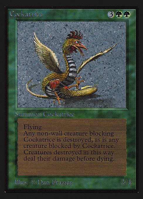 Cockatrice, Collectors' Edition #190