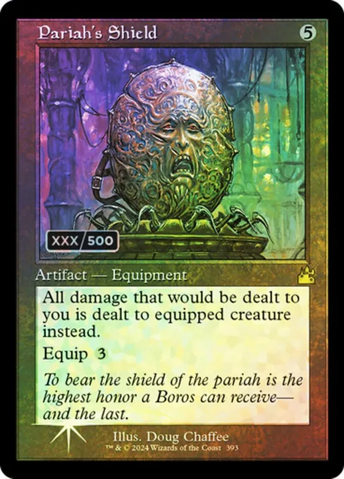 Pariah's Shield, Ravnica Remastered #393z