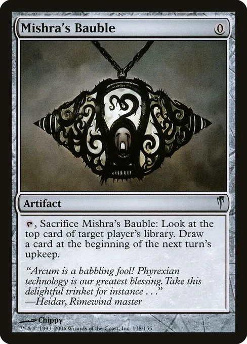 Mishra's Bauble, Coldsnap #138