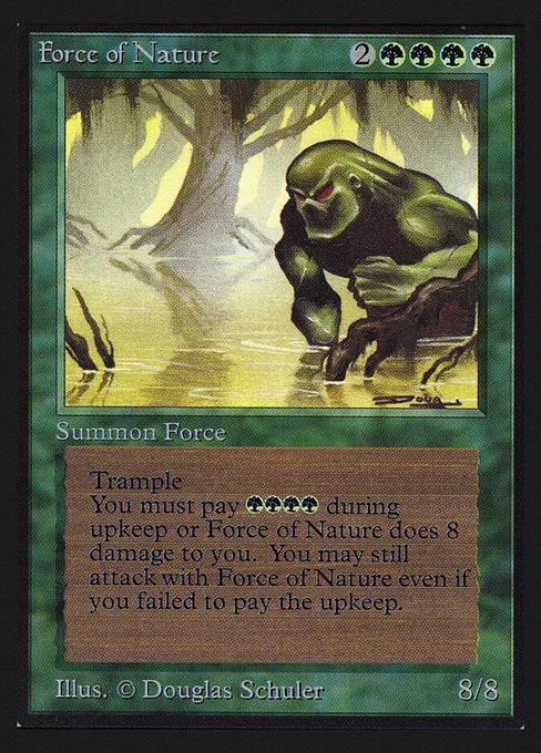 Force of Nature, Collectors' Edition #195