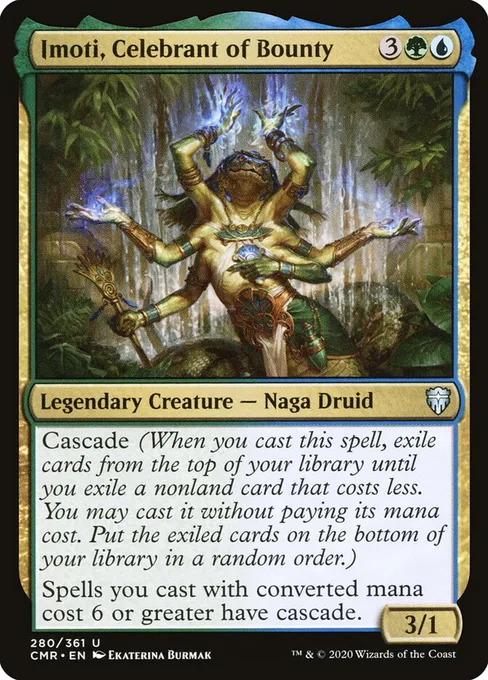 Imoti, Celebrant of Bounty, Commander Legends #280