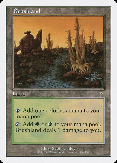 Brushland, Seventh Edition #326