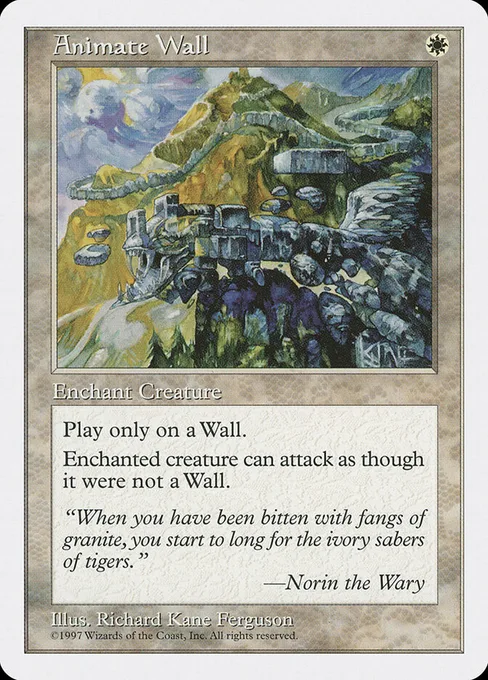 Animate Wall, Fifth Edition #5