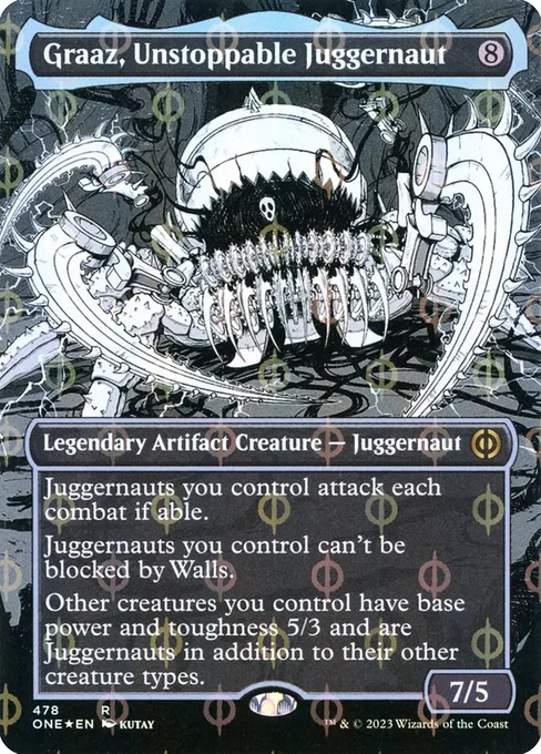 Graaz, Unstoppable Juggernaut, Phyrexia: All Will Be One #478