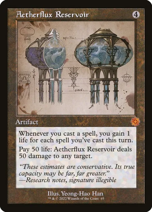 Aetherflux Reservoir, The Brothers' War Retro Artifacts #65