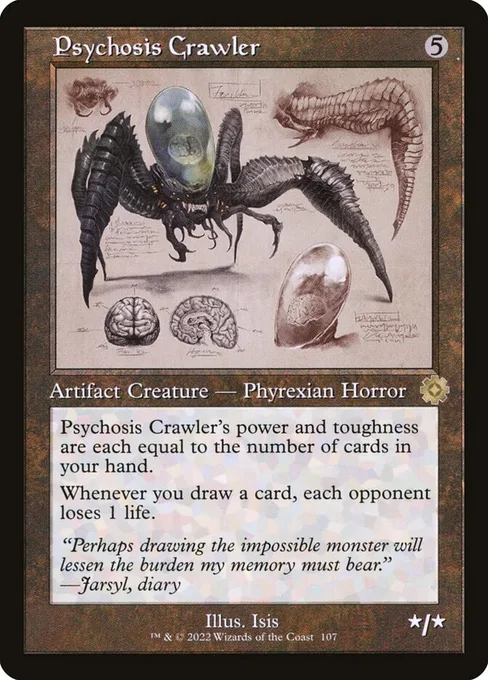 Psychosis Crawler, The Brothers' War Retro Artifacts #107