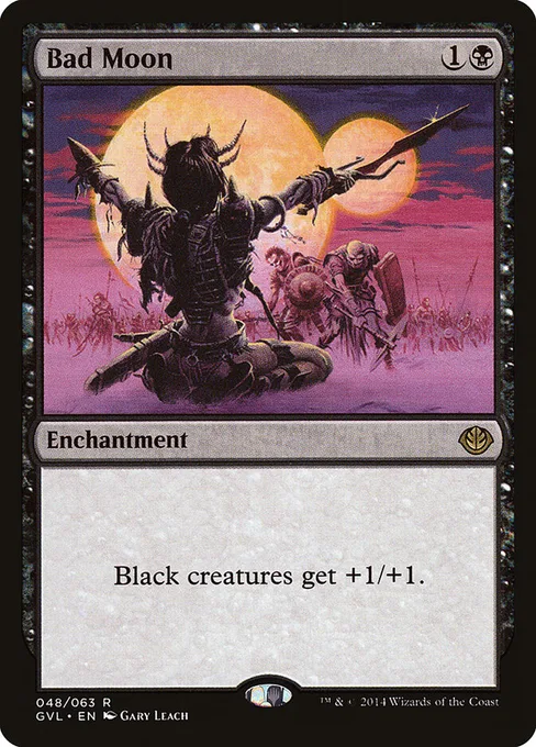 Bad Moon, Duel Decks Anthology: Garruk vs. Liliana #48
