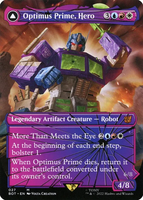 Optimus Prime, Hero // Optimus Prime, Autobot Leader, Transformers #27