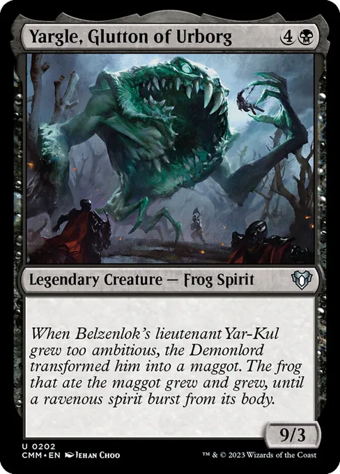 Yargle, Glutton of Urborg, Commander Masters #202