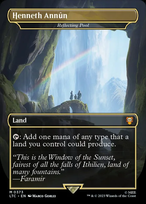 Reflecting Pool, Tales of Middle-earth Commander #373
