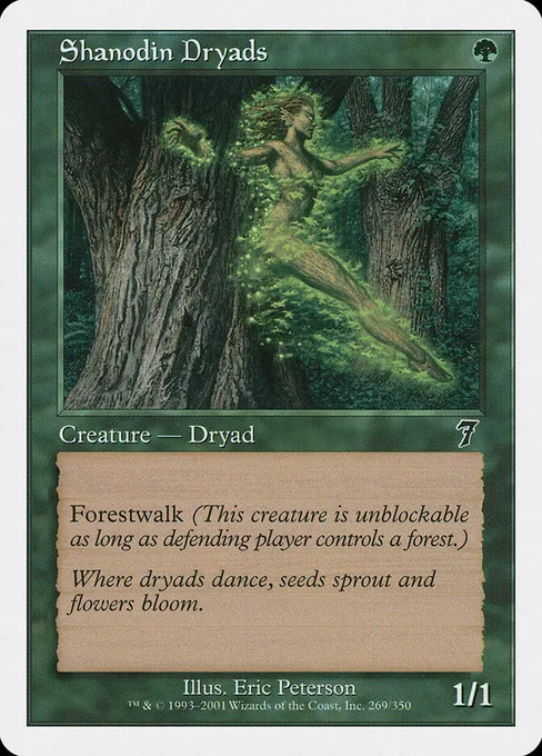 Shanodin Dryads, Seventh Edition #269