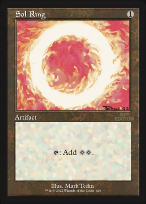 Sol Ring, 30th Anniversary Edition #428