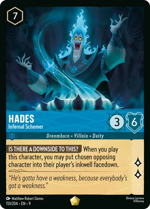 Hades - Infernal Schemer, Fabled #151