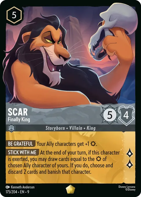 Scar - Finally King, Fabled #175