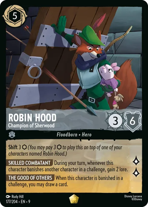Robin Hood - Champion of Sherwood, Fabled #177