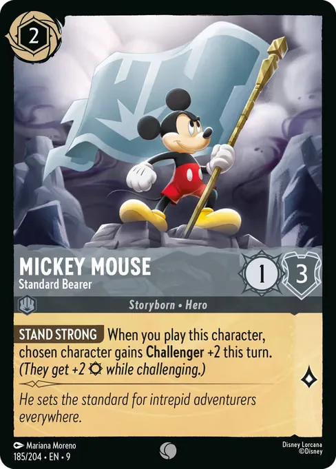 Mickey Mouse - Standard Bearer, Fabled #185