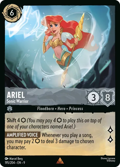 Ariel - Sonic Warrior, Fabled #195
