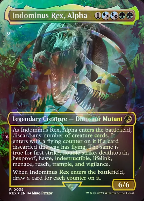 Indominus Rex, Alpha, Jurassic World Collection #39