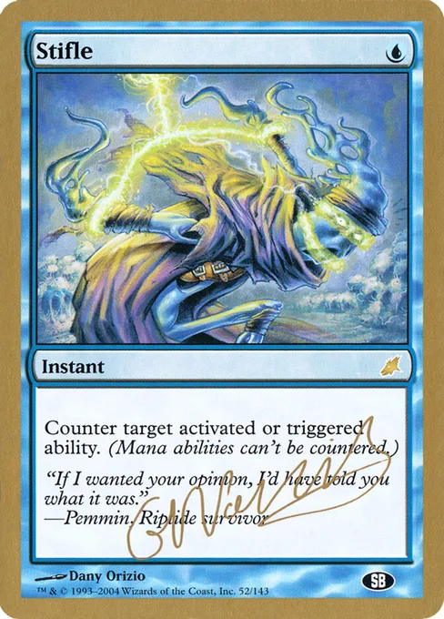 Stifle, World Championship Decks 2004 #gn52sb