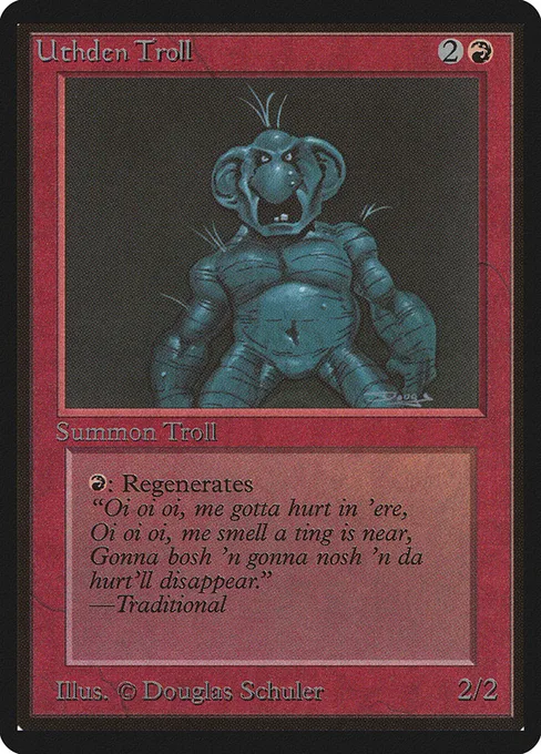 Uthden Troll, Limited Edition Beta #181