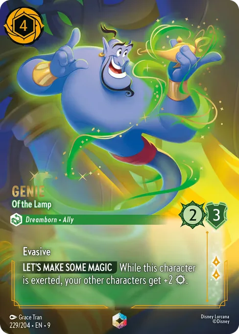 Genie - Of the Lamp, Fabled #229