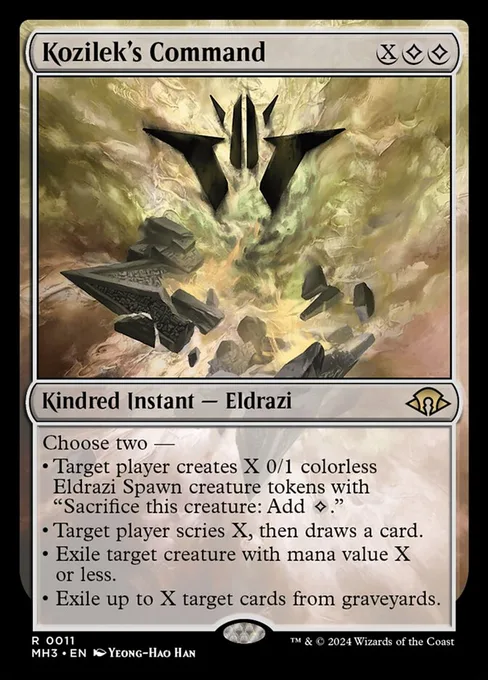 Kozilek's Command, Modern Horizons 3 #11