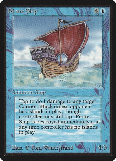 Pirate Ship, Limited Edition Beta #71