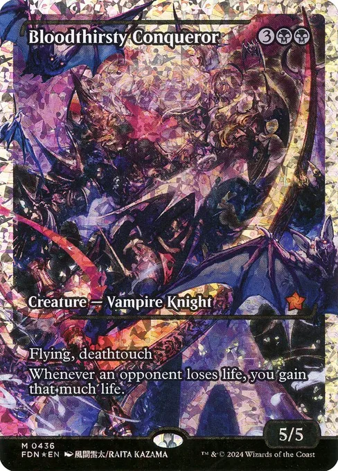 Bloodthirsty Conqueror, Foundations #436