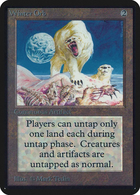 Winter Orb, Limited Edition Alpha #275