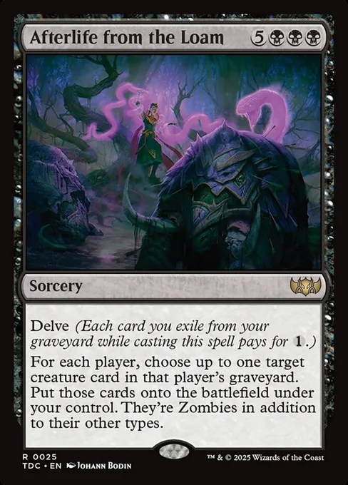 Afterlife from the Loam, Tarkir: Dragonstorm Commander #25