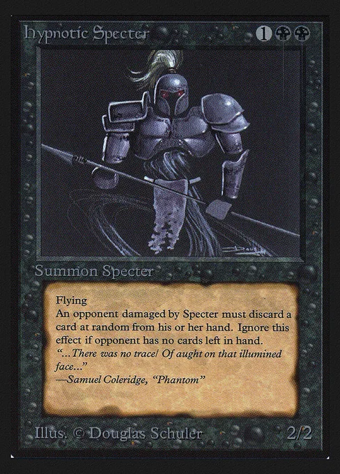 Hypnotic Specter, Intl. Collectors' Edition #113