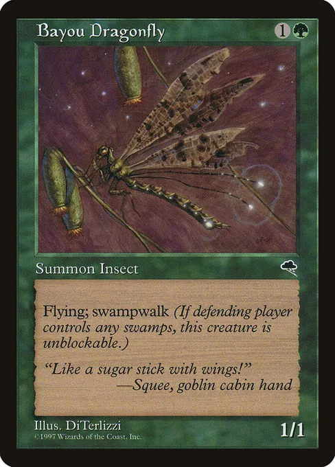 Bayou Dragonfly, Tempest #215