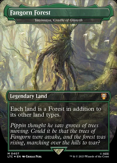 Yavimaya, Cradle of Growth, Tales of Middle-earth Commander #407