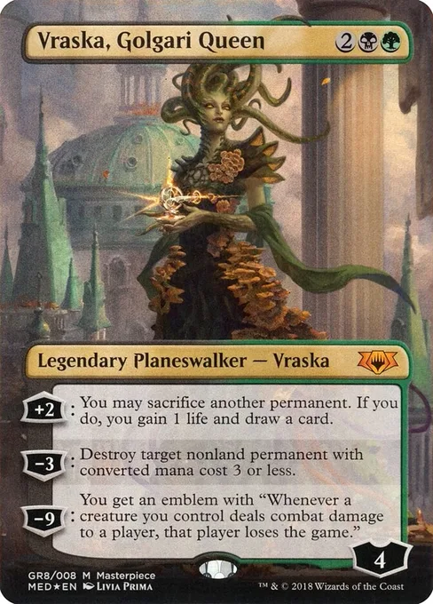 Vraska, Golgari Queen, Mythic Edition #GR8