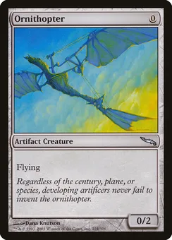 Ornithopter, Normal