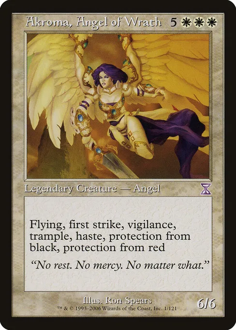 Akroma, Angel of Wrath, Time Spiral Timeshifted #1