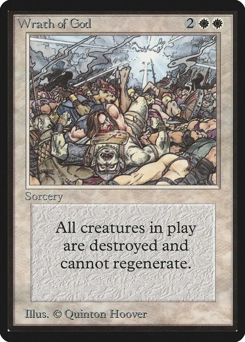 Wrath of God, Limited Edition Beta #46