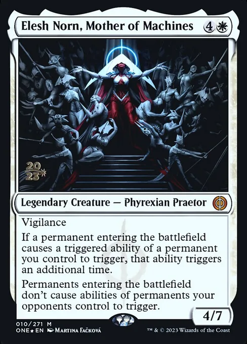 Elesh Norn, Mother of Machines, Phyrexia: All Will Be One Promos #10s