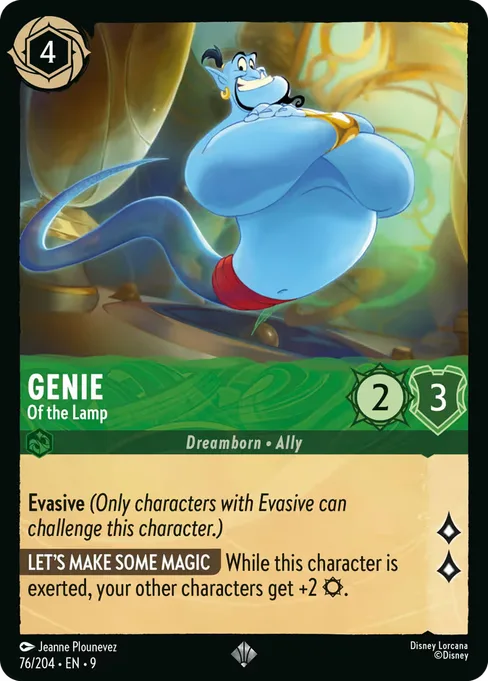 Genie - Of the Lamp, Fabled #76