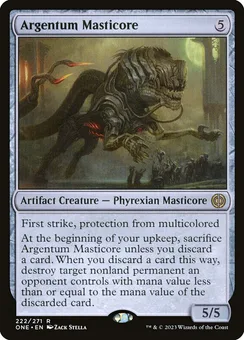 Argentum Masticore, Normal