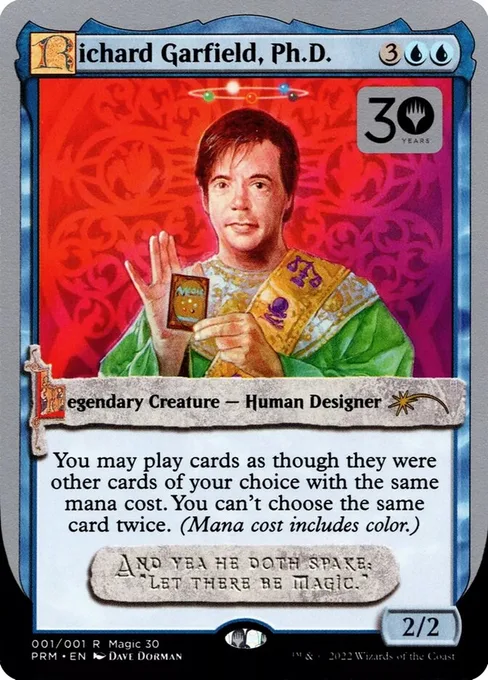 Richard Garfield, Ph.D., 30th Anniversary Misc Promos #1★