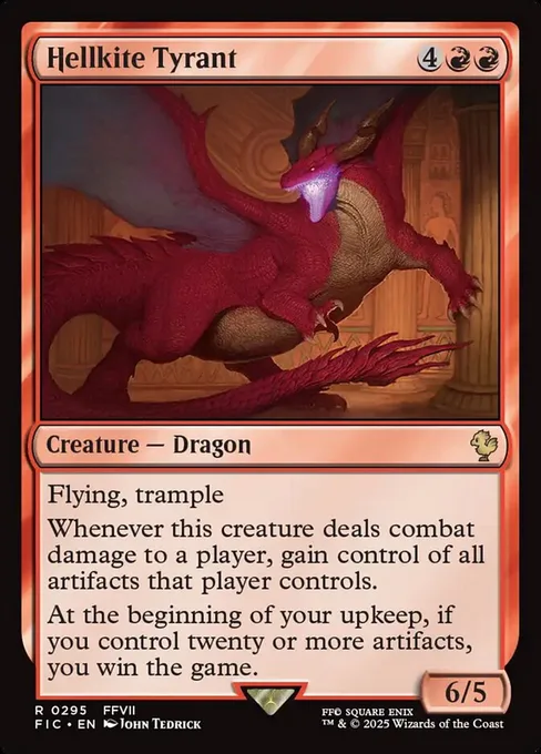 Hellkite Tyrant, Final Fantasy Commander #295