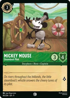 Mickey Mouse - Steamboat Pilot, Normal