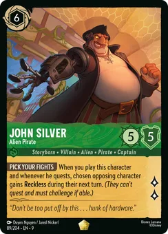 John Silver - Alien Pirate, Normal