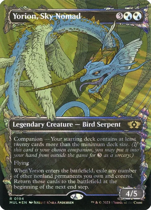 Yorion, Sky Nomad, Multiverse Legends #194