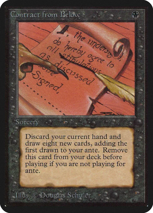Contract from Below, Limited Edition Alpha #96