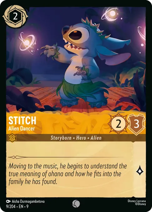 Stitch - Alien Dancer, Fabled #9